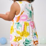 Balloon Bash Bubble Romper - Peekaboo Kids Apparel