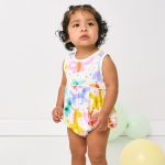 Balloon Bash Bubble Romper - Peekaboo Kids Apparel
