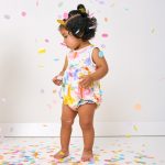 Balloon Bash Bubble Romper - Peekaboo Kids Apparel