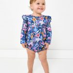 Dusk Blooms Bubble Romper