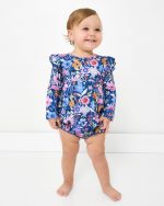 Dusk Blooms Bubble Romper
