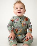 Disney Simba's Safari Henley Romper - Image 2