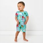 Blue Farm Fam Pocket Shorty Romper - Image 2