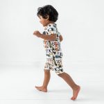 Fast Lane Pocket Shorty Romper - Peekaboo Kids Apparel