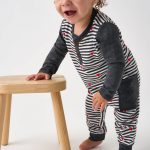 Heartstrings Stripe Henley Romper