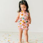 Pink Party Pals Bubble Romper - Image 5
