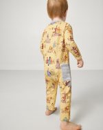 Disney Playtime With Pooh Henley Romper - Peekaboo Kids Apparel