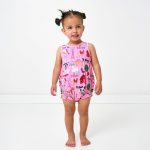 Pink Farm Fam Bubble Romper - Image 4