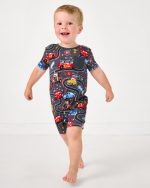 Pixar Cars Piston Cup Pocket Shorty Romper - Image 2