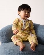 Disney Playtime With Pooh Henley Romper - Peekaboo Kids Apparel