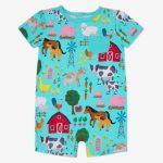 Blue Farm Fam Pocket Shorty Romper - Image 3