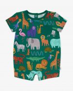 Wild Zoo Pocket Shorty Romper - Image 4